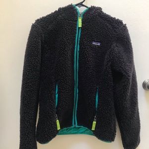 Patagonia Fleece/Sherpa Hoodie Jacket